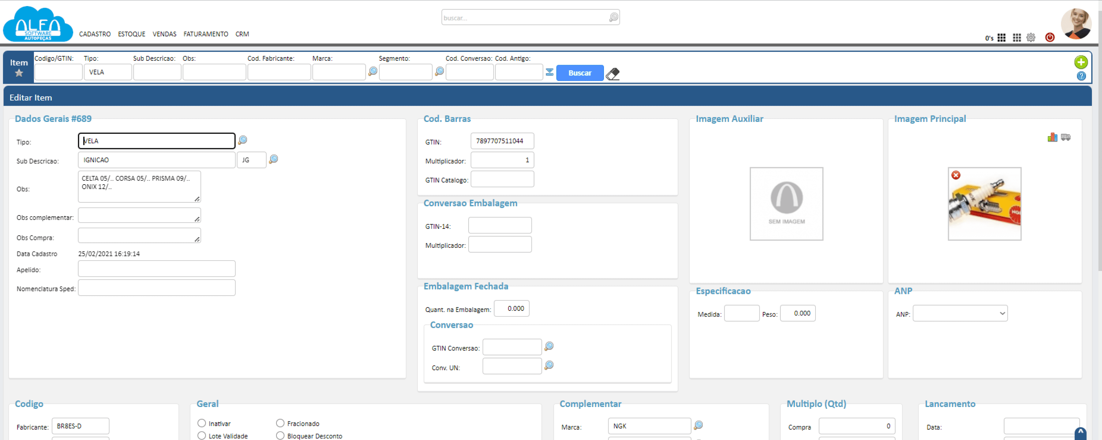 imagens dos modulos, conteudo do site, cotacoes em um clique, vendas rapidas e relatorios