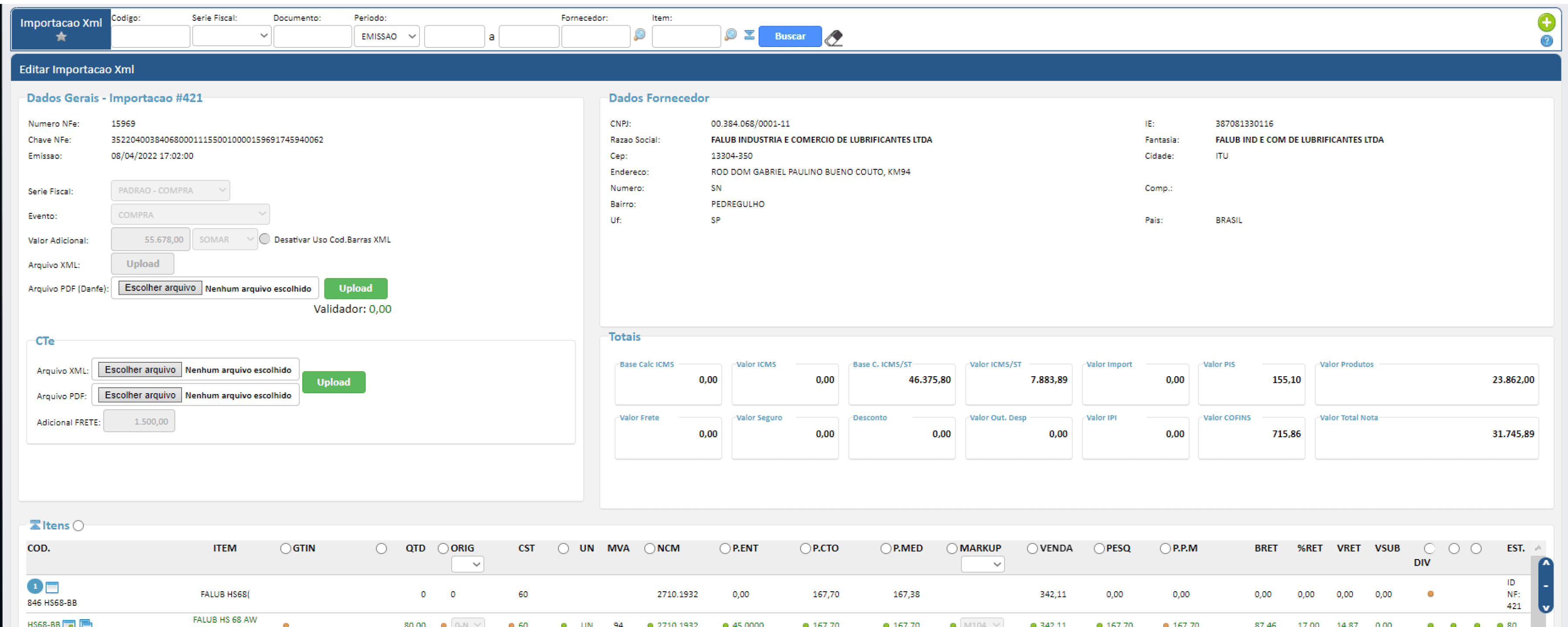 imagens dos modulos, conteudo do site, cotacoes em um clique, vendas rapidas e relatorios