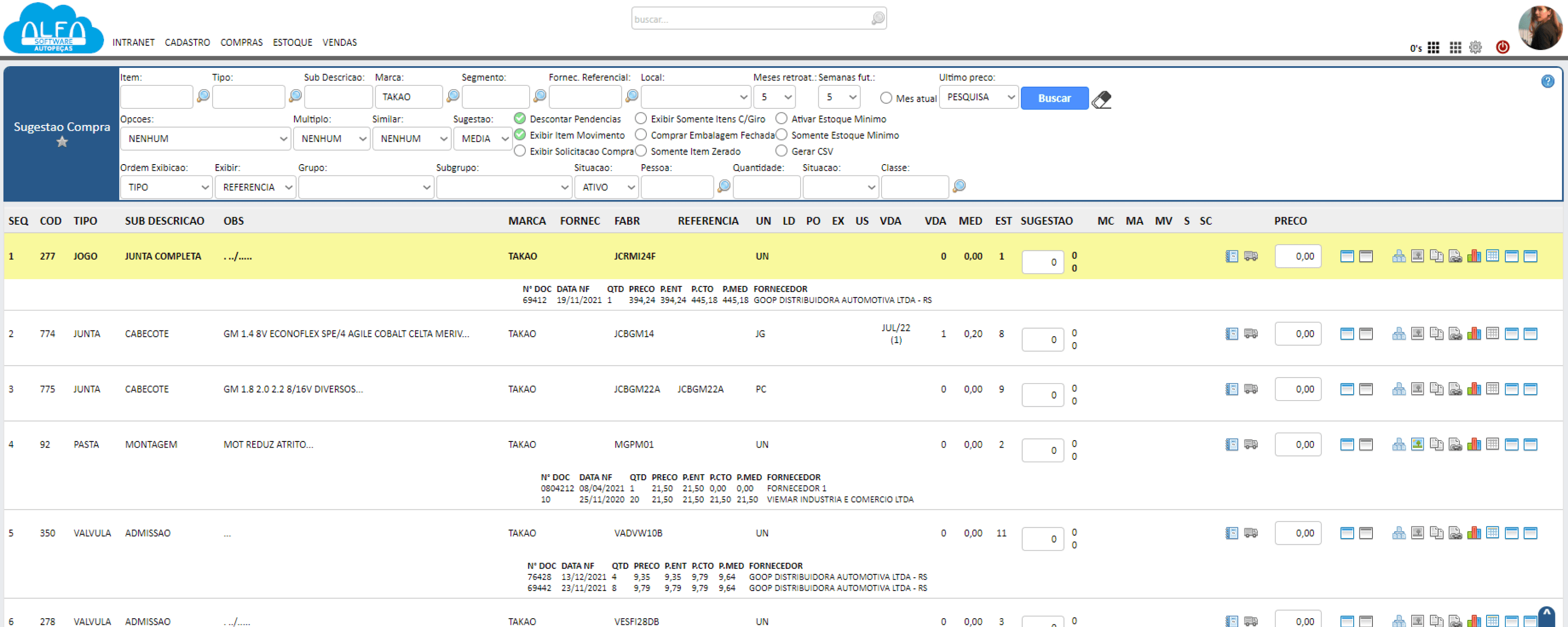 imagens dos modulos, conteudo do site, cotacoes em um clique, vendas rapidas e relatorios